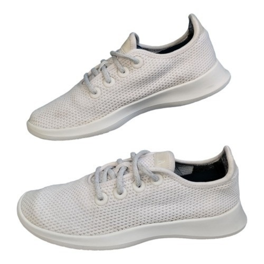 Allbirds Womens TR Tree Runner White Blizzard Running Shoe Sneaker Women Size 7